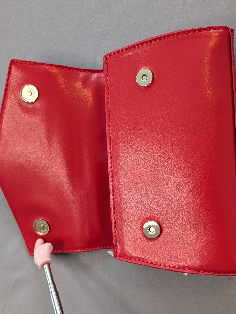 CXL Christian LaCroix Red Crossbody Handle Strap NWT - Picture 3 of 7